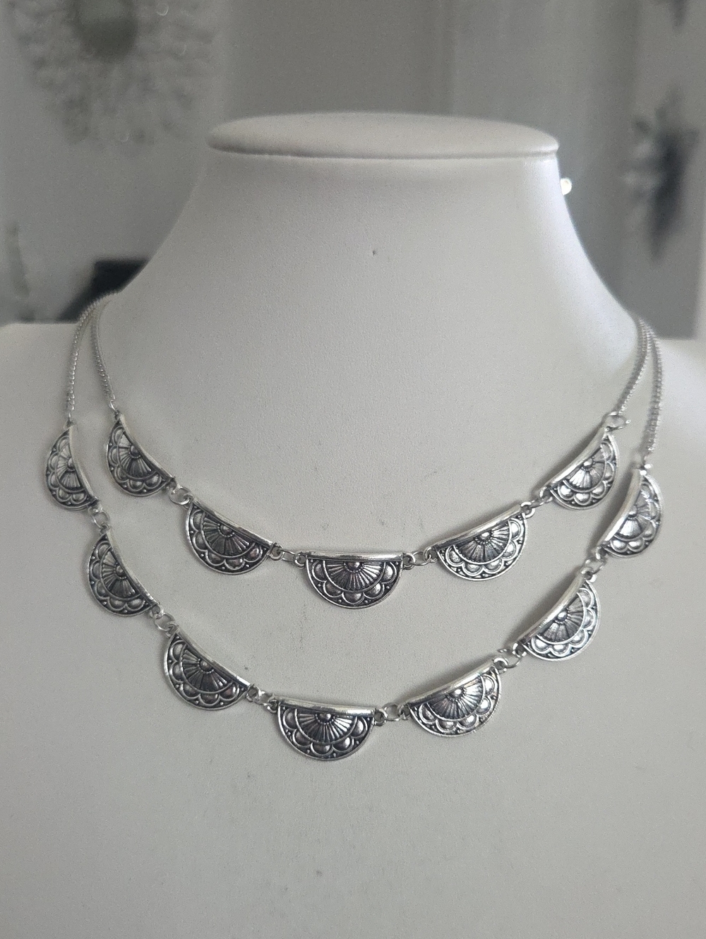 Paparazzi Harvest Harmony Silvet Necklace NWT